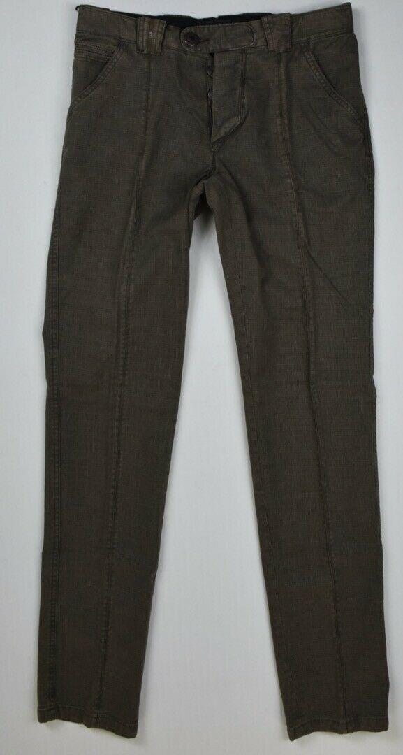 Barba Napoli Men's Limited Edition Glen Plaid Pants Size 31/46 New $300