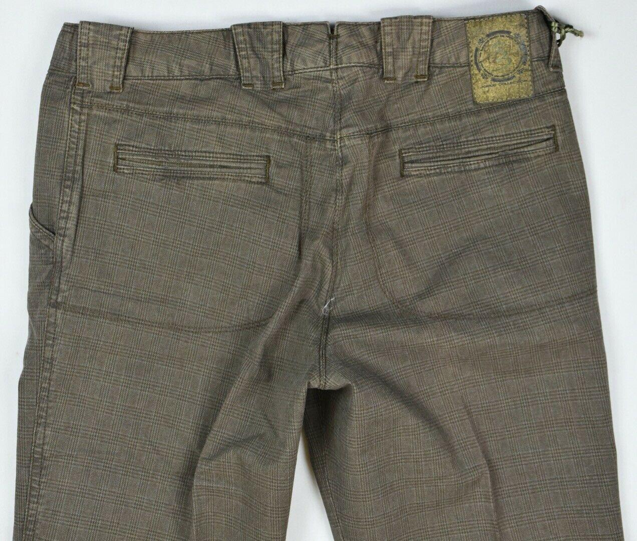 Barba Napoli Men's Limited Edition Glen Plaid Pants Size 31/46 New $300 SKU 15/6