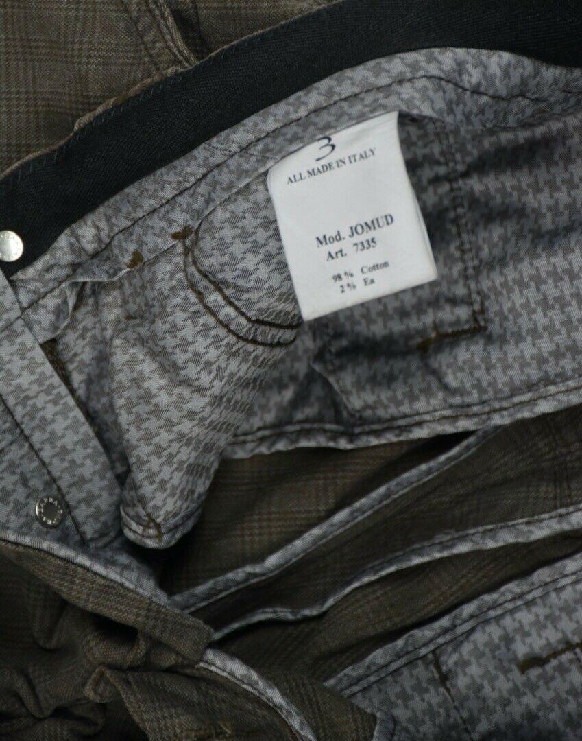 Barba Napoli Men's Limited Edition Glen Plaid Pants Size 31/46 New $300