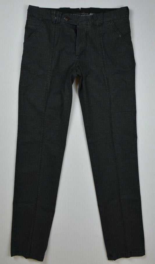 Barba Napoli Men's Limited Edition Glen Plaid Pants Size 32/47 New $300 SKU 15/6