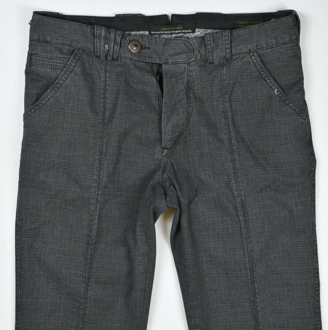 Barba Napoli Men's Limited Edition Glen Plaid Pants Size 32/47 New $300