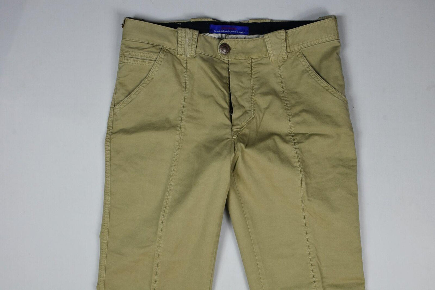 Barba Napoli Men's Limited Edition Woven Chino Pants Sz 34/49 New $300 SKU 17/5