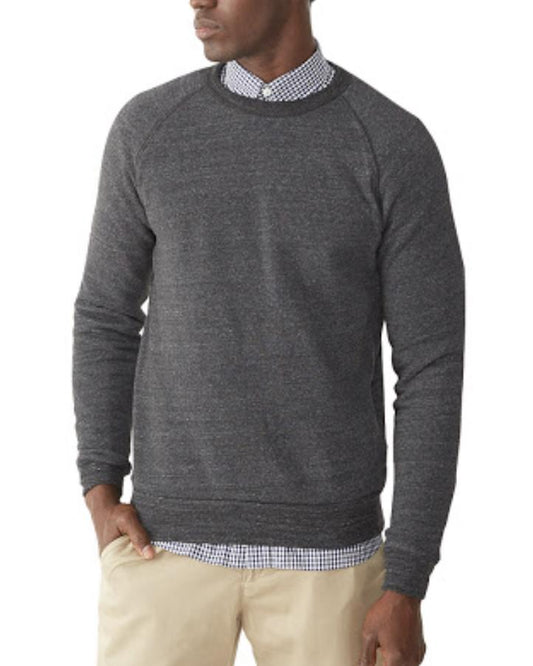 Alternative Gray Champ Eco Fleece Sweater Sweatshirt XL New BM1