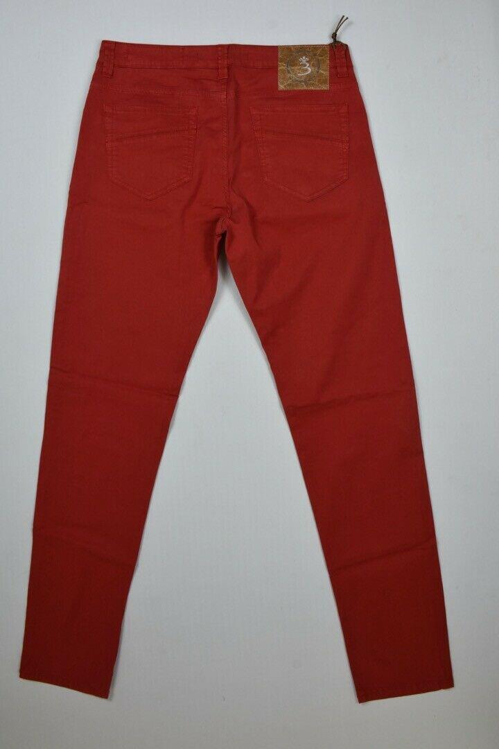 Barba Napoli Men's Limited Edition Red Pants Size 33/48 New $300