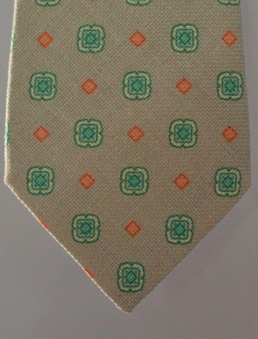 Kiton Napoli Mens 7 Fold Handmade Thick Woven Tie NEW 60" X 3.5" SKU B30/45 $295