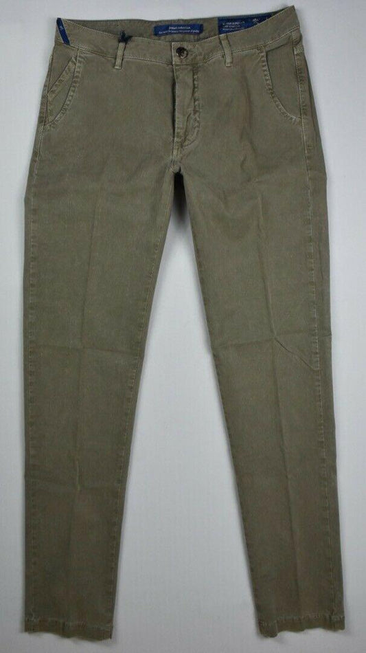 Barba Napoli Men's Brown Fancy Woven Pants Size 33/48 New $300