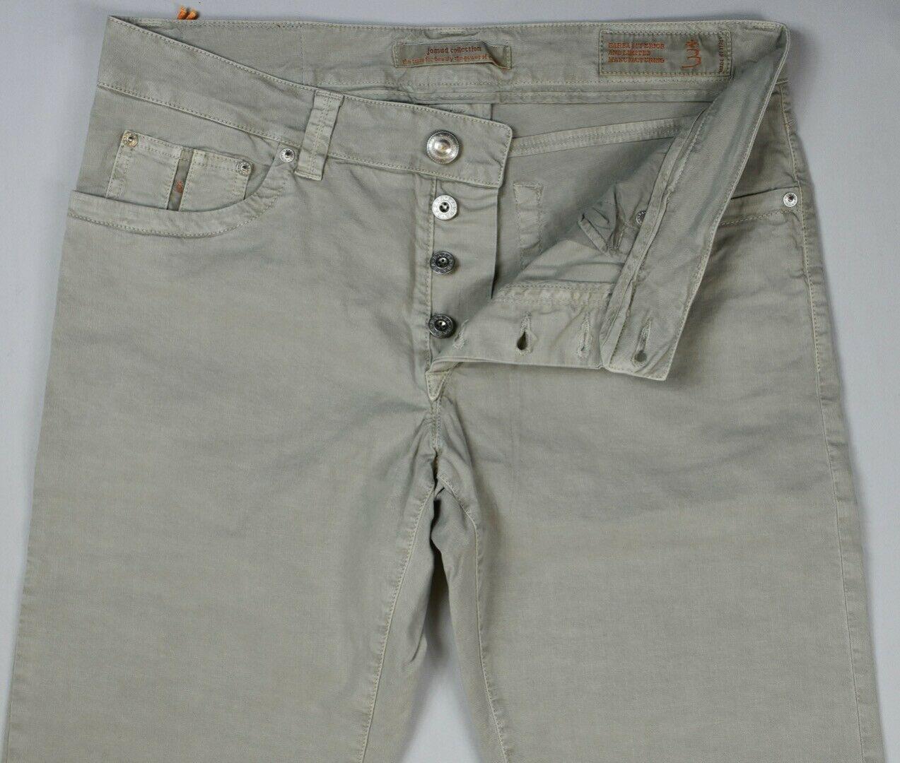 Barba Napoli Men's Limited Edition Gray Pants Size 32/47 New $300 SKU 15/2