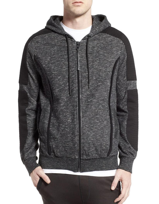 Eleven Paris Men's MUIK Full Zip Hoodie Knit Sweater jacket M New $120 BLM2-63