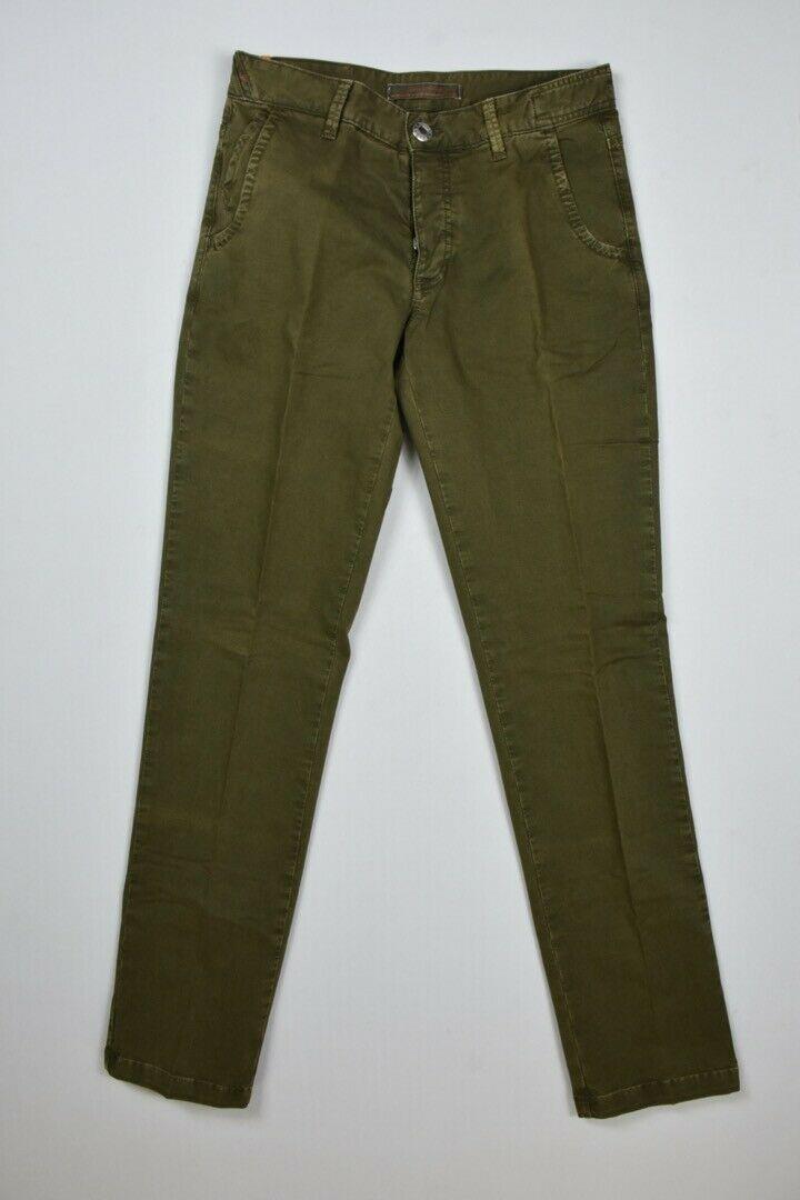 Barba Napoli Men's Green Pants Size 31/46 New $325 SKU 15/12