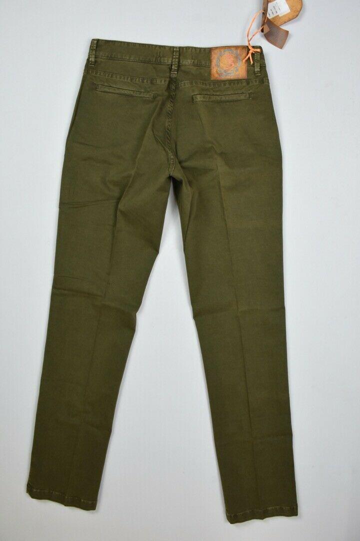 Barba Napoli Men's Green Pants Size 31/46 New $325 SKU 15/12