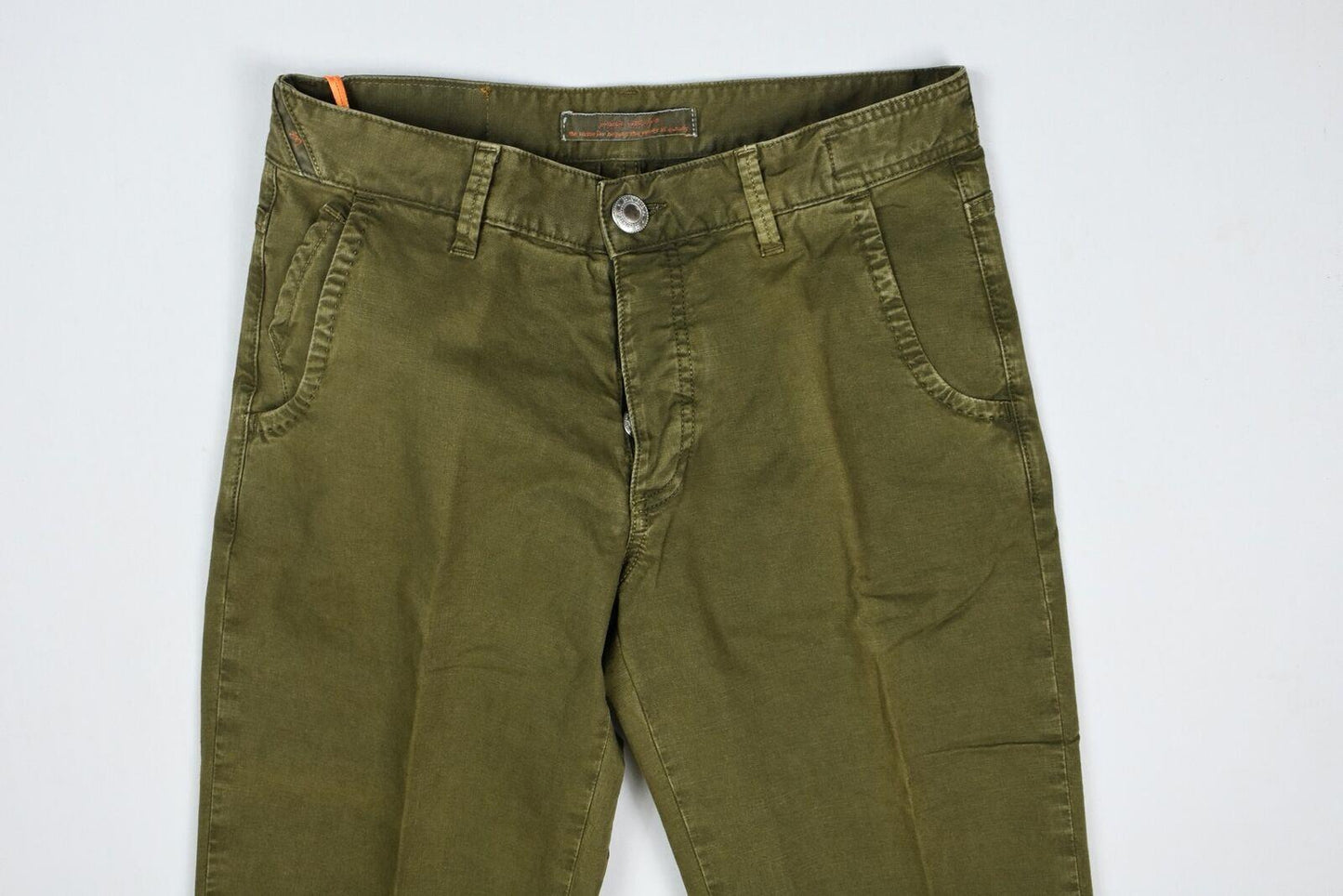 Barba Napoli Men's Green Pants Size 31/46 New $325 SKU 15/12