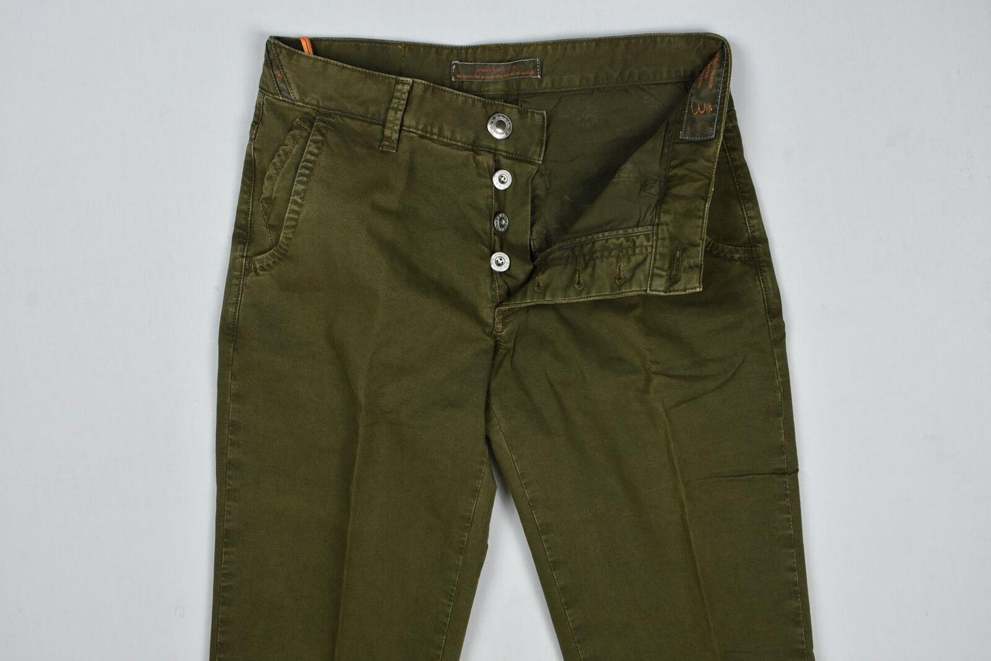 Barba Napoli Men's Green Pants Size 31/46 New $325 SKU 15/12