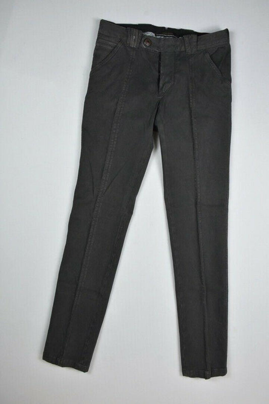 Barba Napoli Men's Gray Twill Slim Chino Pants Size 31/46 New $325