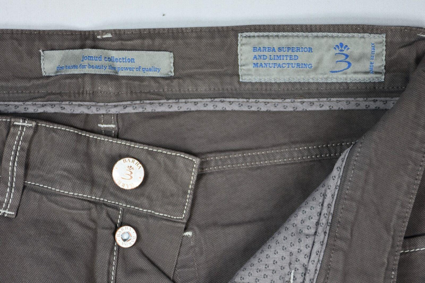 Barba Napoli Men's Limited Edition Woven Pants Size 34/49 New $300 SKU 16/15