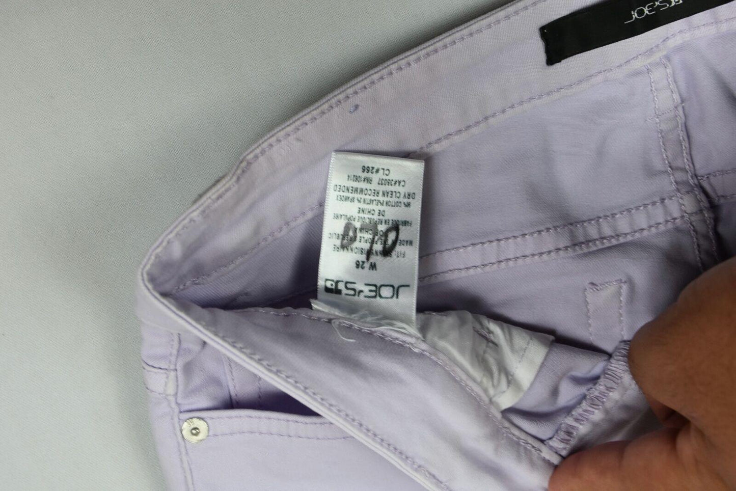 Joe's Women's Lilac Low Rise Skinny Jeans Size 26