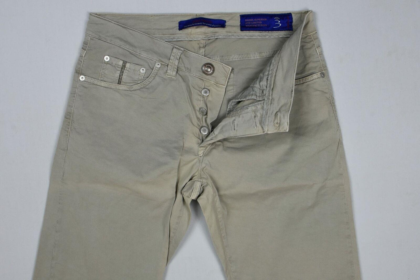 Barba Napoli Men's Limited Edition Pants Size 33/48 New imperfect $300 SKU 15/13