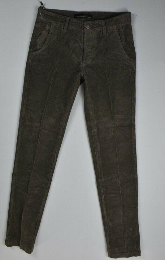 Barba Napoli Men's Brown Corduroy Pants Size 31/46 New $325 SKU 16/18