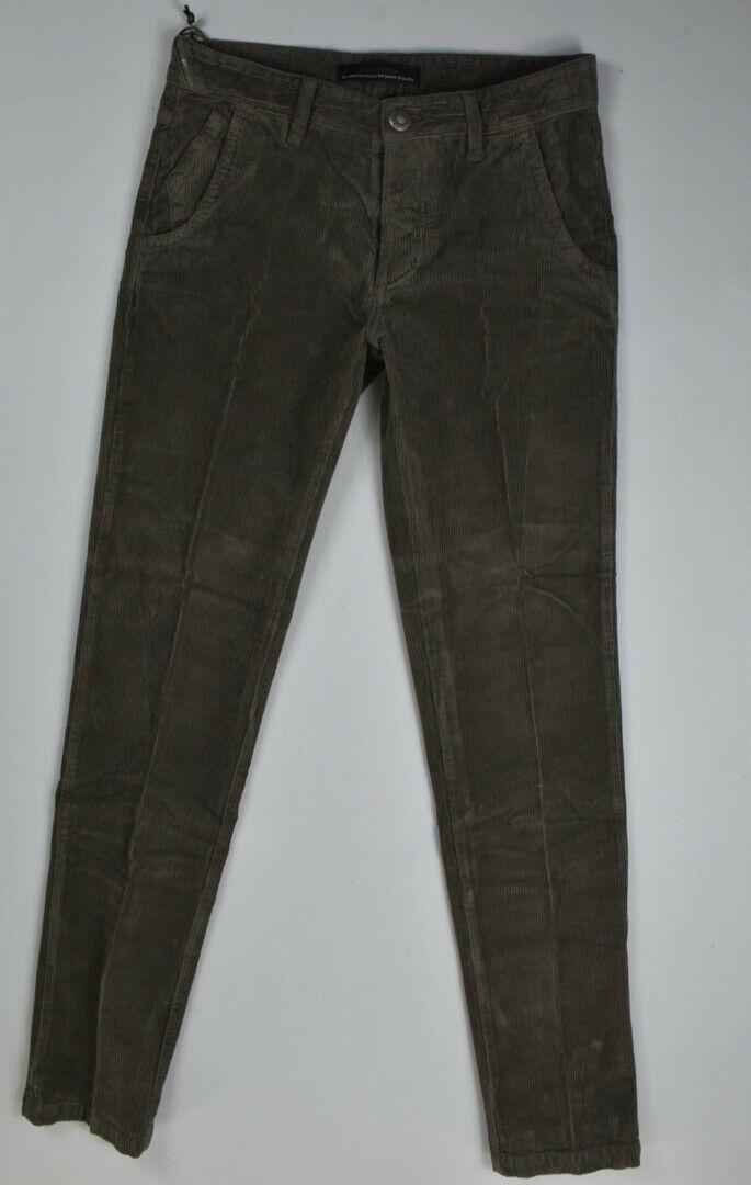 Barba Napoli Men's Brown Corduroy Pants Size 31/46 New $325 -