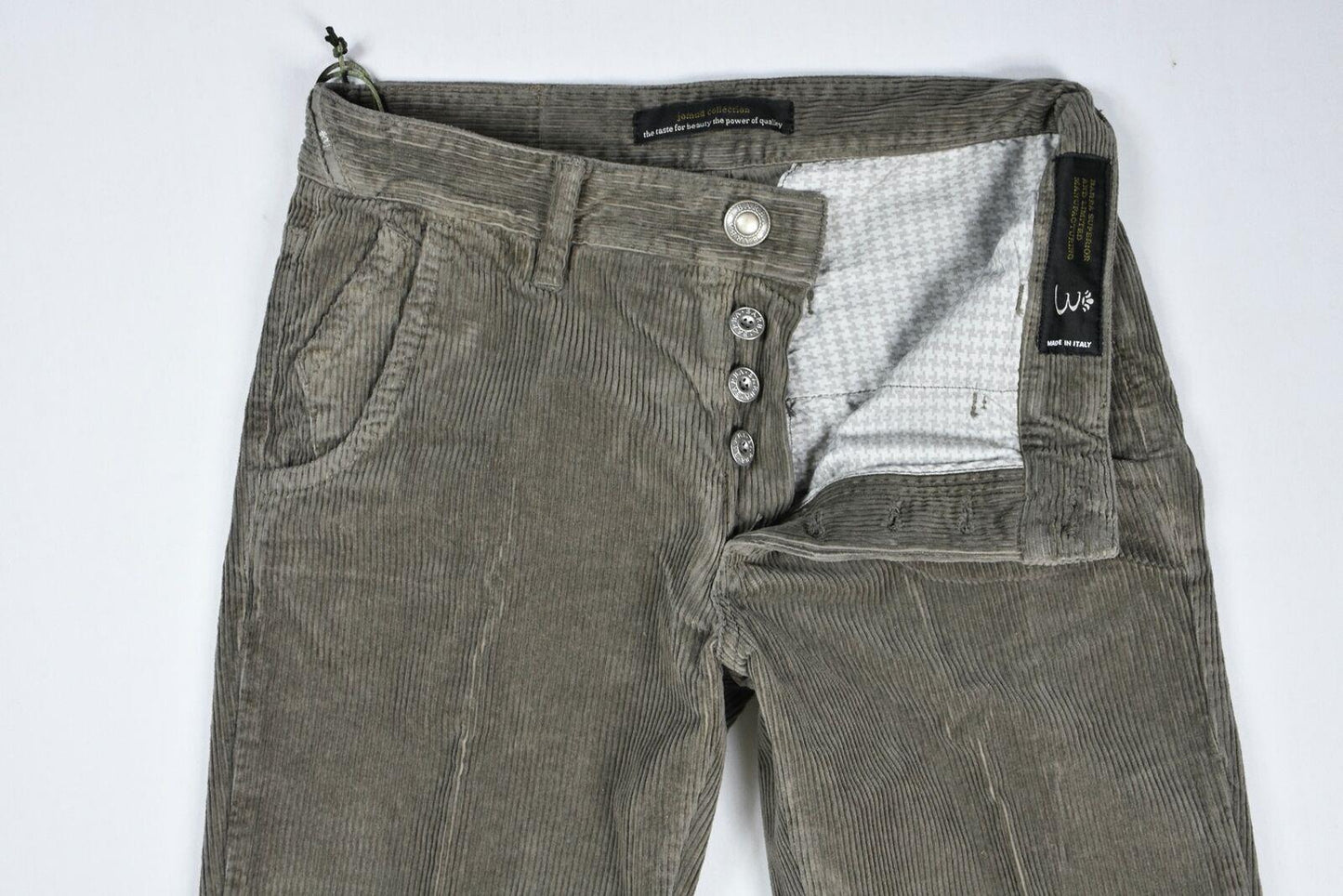 Barba Napoli Men's Brown Corduroy Pants Size 31/46 New $325 -