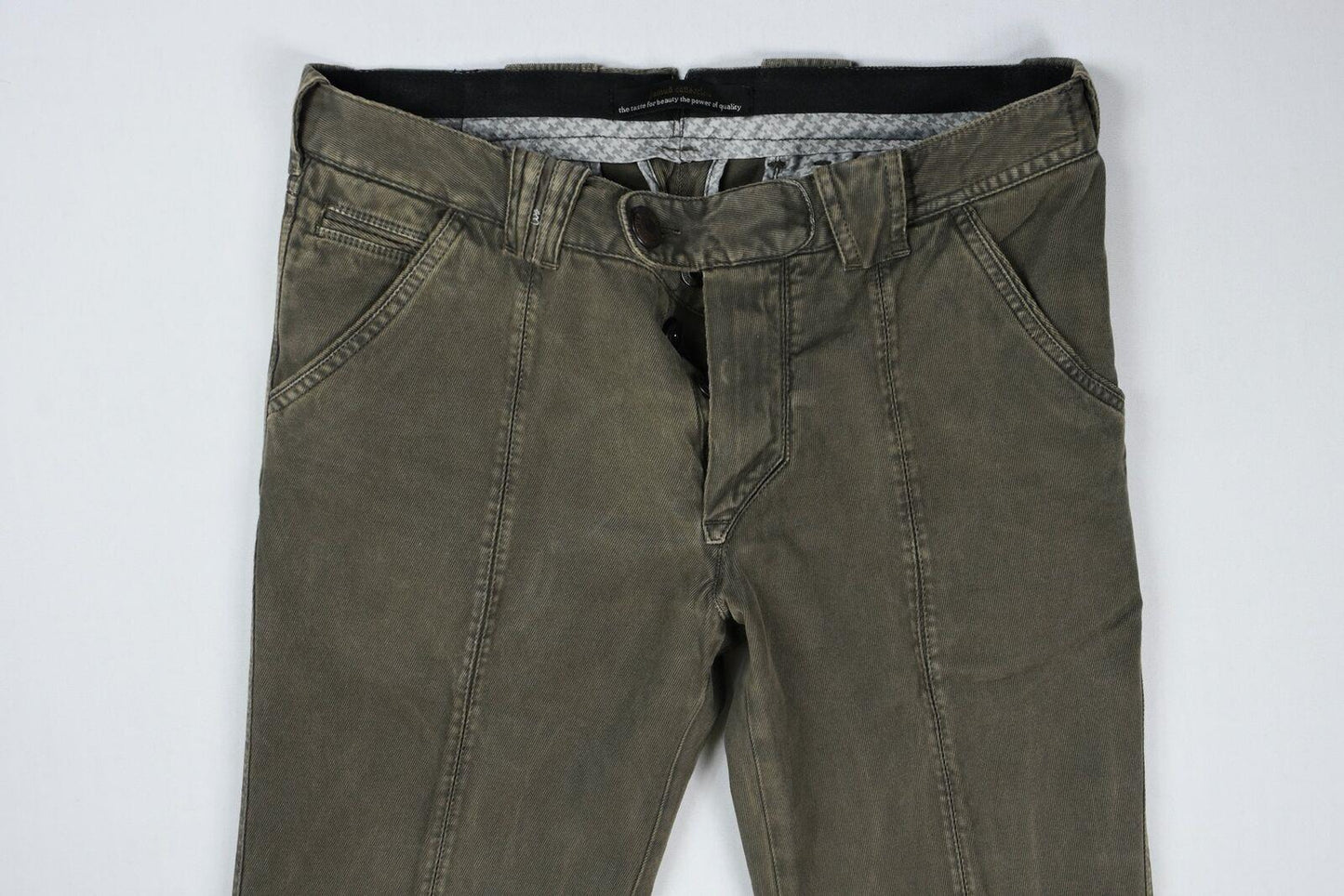 Barba Napoli Men's Limited Edition Thick Twill Pants Sz 33/48 New $300