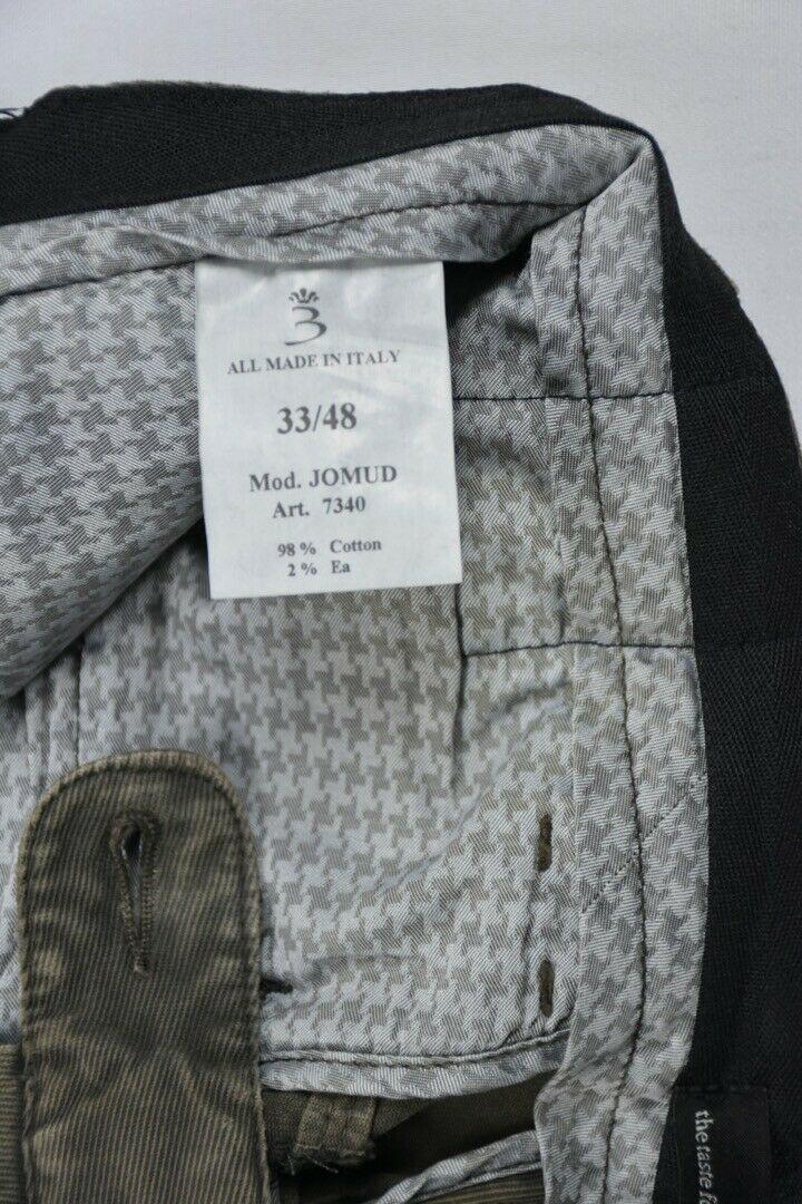 Barba Napoli Men's Limited Edition Thick Twill Pants Sz 33/48 New $300