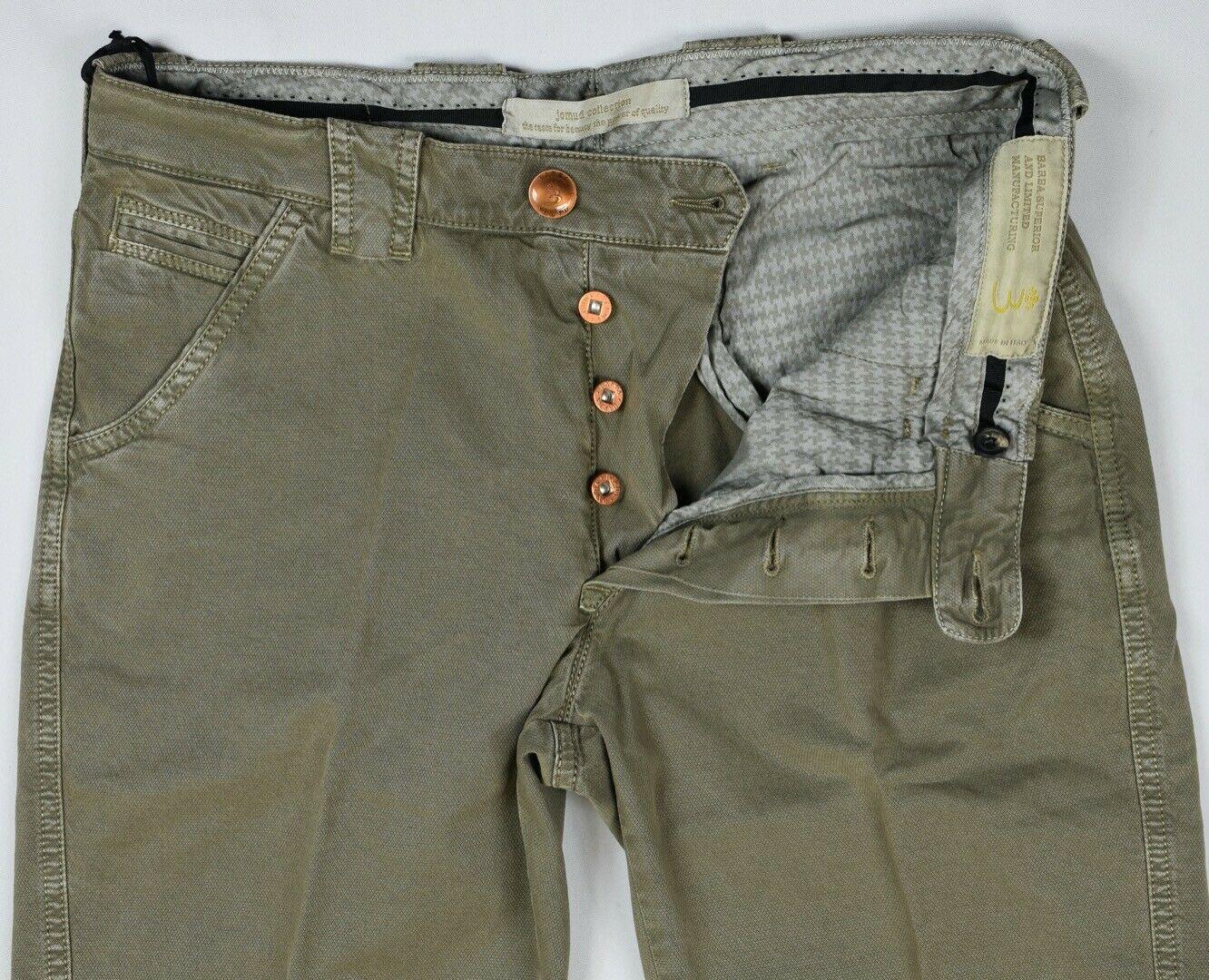 Barba Napoli Men's Limited Edition Woven Pants Size 33/48 New $300 SKU 15/6