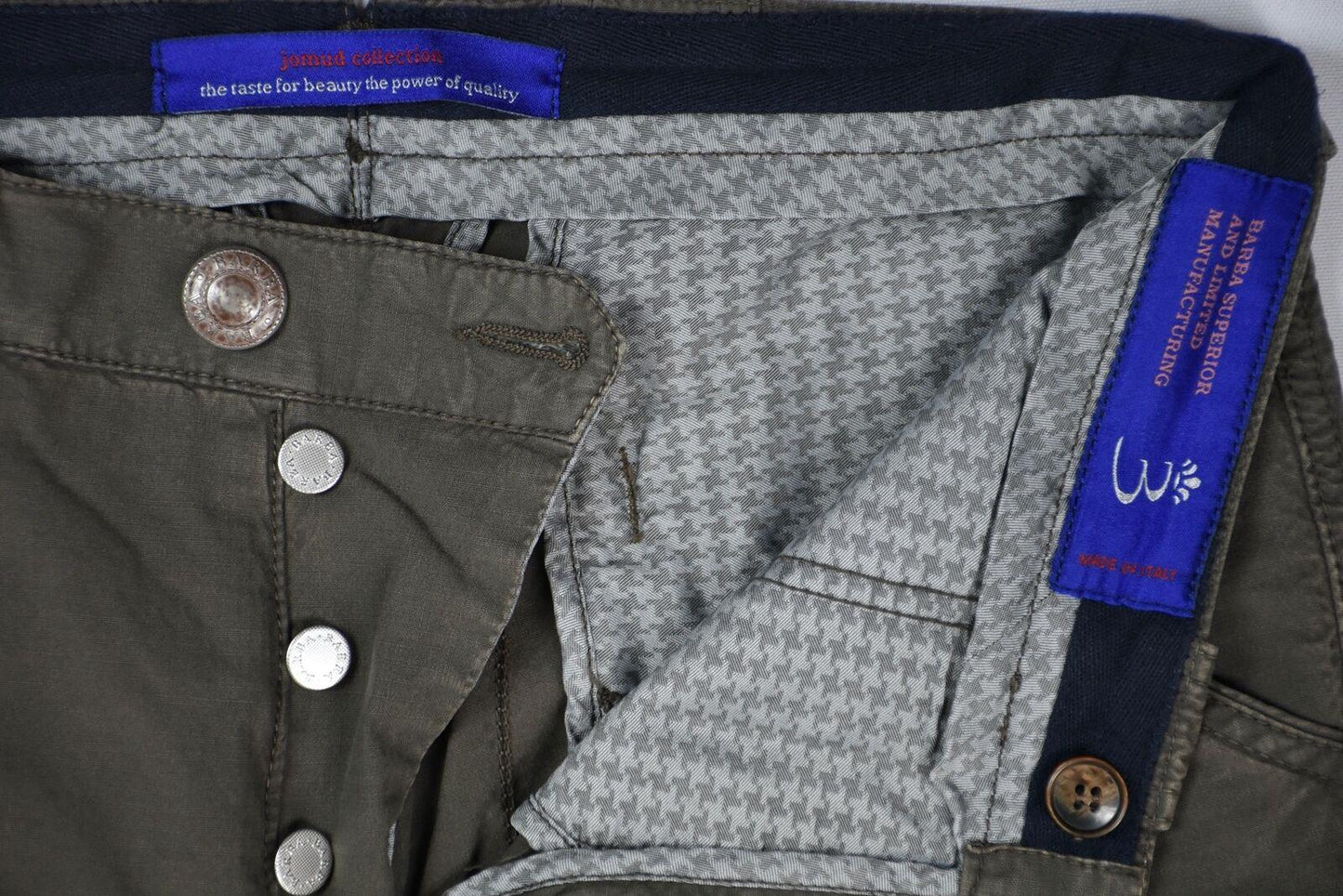 Barba Napoli Men's Limited Edition Fancy Woven Pants 33/48 New $300