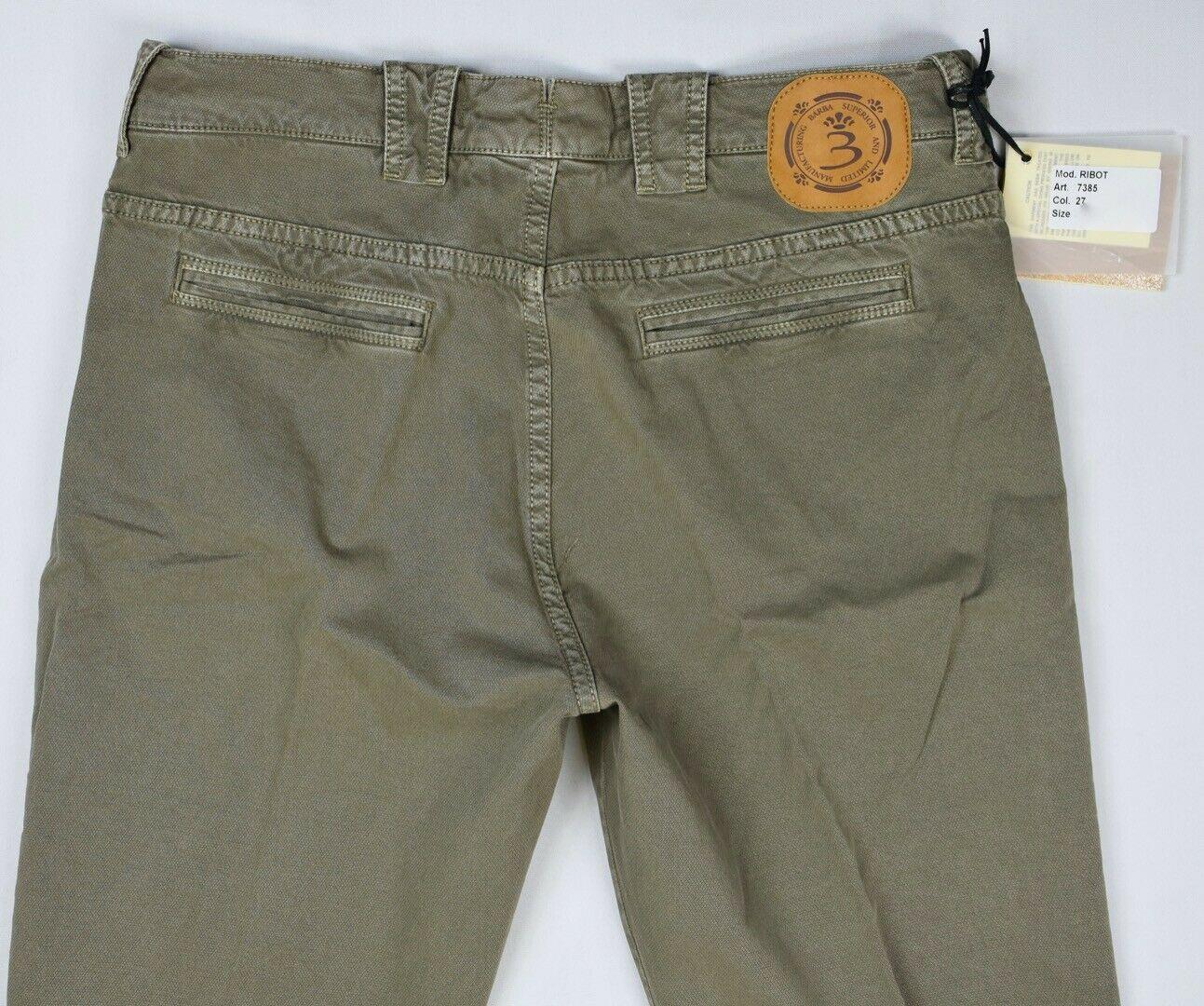 Barba Napoli Men's Limited Edition Woven Pants Size 32/47 New $300