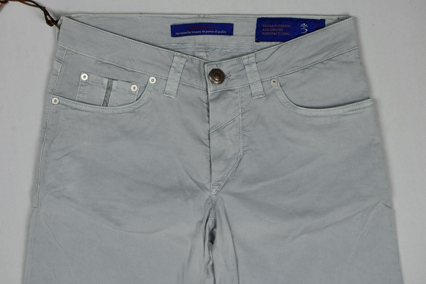 Barba Napoli Men's Light Blue Pants Size 31/46 New $325 SKU 15/13