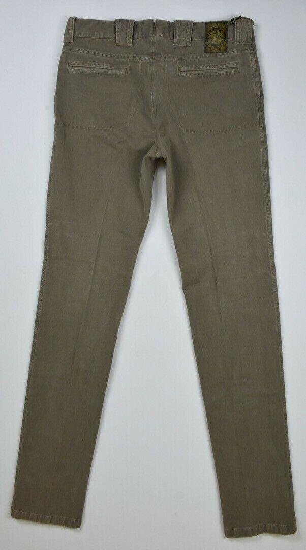 Barba Napoli Men's Limited Edition Olive Twill Pants Sz 32/47 New $300 SKU 15/7