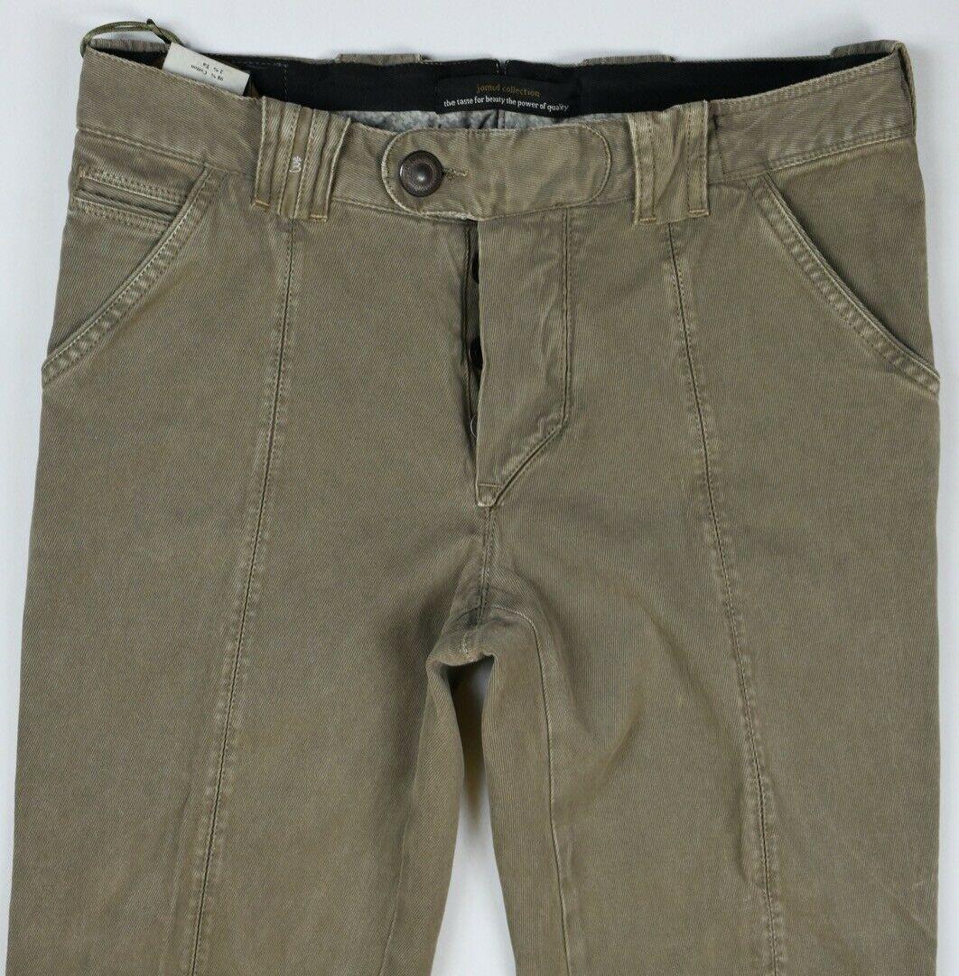 Barba Napoli Men's Limited Edition Olive Twill Pants Sz 32/47 New $300 SKU 15/7