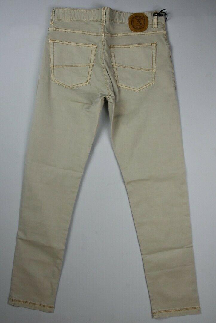 Barba Napoli Men's Limited Edition Light Khaki Jeans 33/48 New $325 SKU 18/19