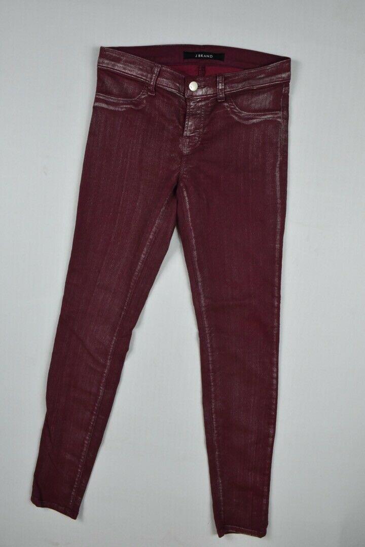 J Brand Women's Glitter Coated Skinny Jeans Size 27