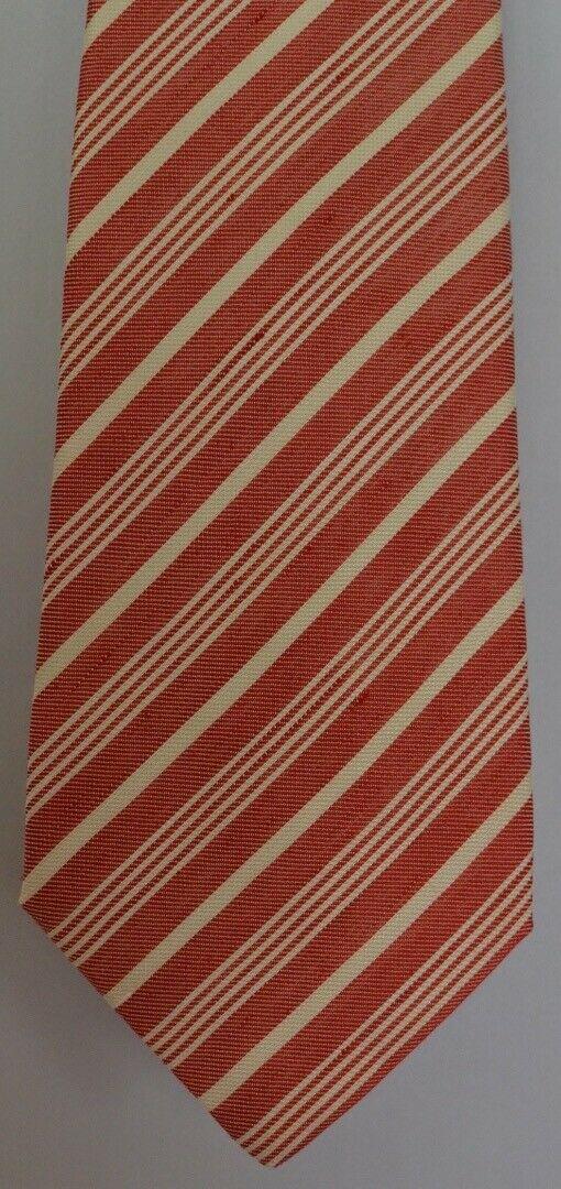 Kiton Napoli Mens 7 Fold Handmade Linen Tie NEW 59" X 3.5" SKU B33/11 $295