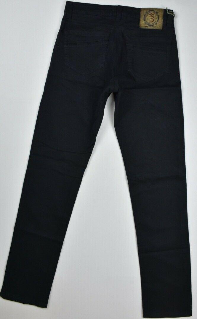 Barba Napoli Men's Limited Edition Black Pants Size 31/46 New $325 SKU 17/9