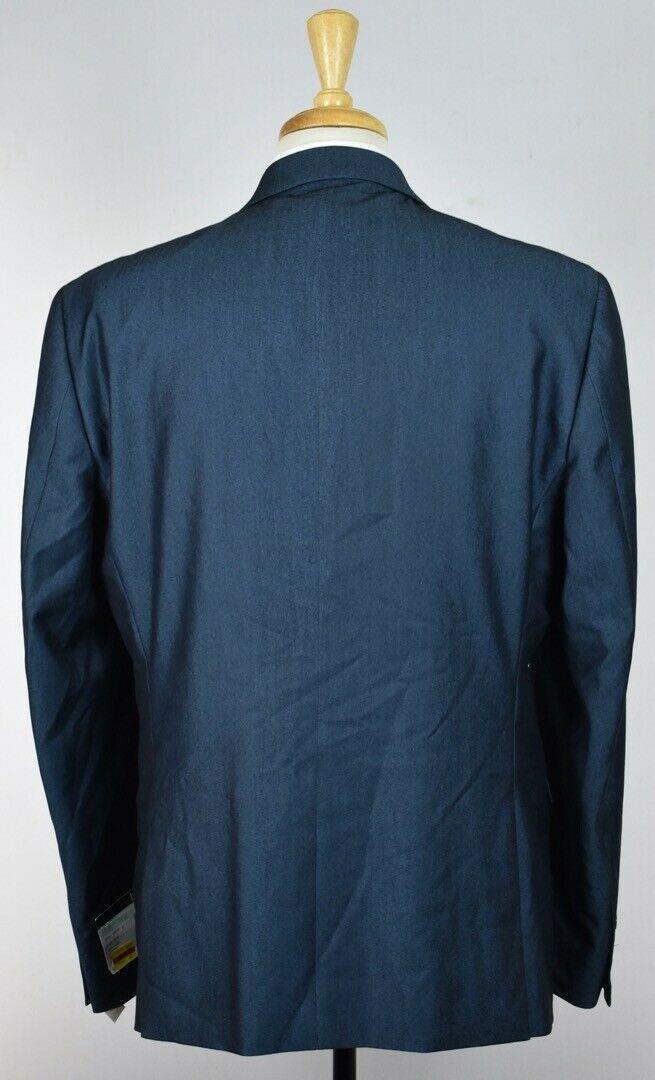 BAR III MEN'S BLUE SLIM FIT STRETCH SPORT COAT JACKET SIZE 46 R $295 NEW