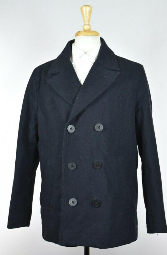 Tommy Hilfiger Men's Double-Breasted Wool Peacoat M $300 Read Notes Current 2020