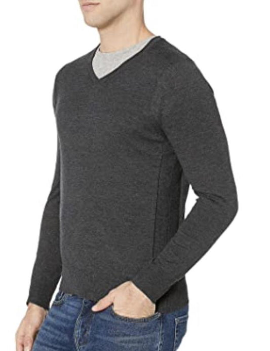 John Varvatos Star USA Mens Arlington Melange VNeck Sweater XXL NEW $168 BLM9-10