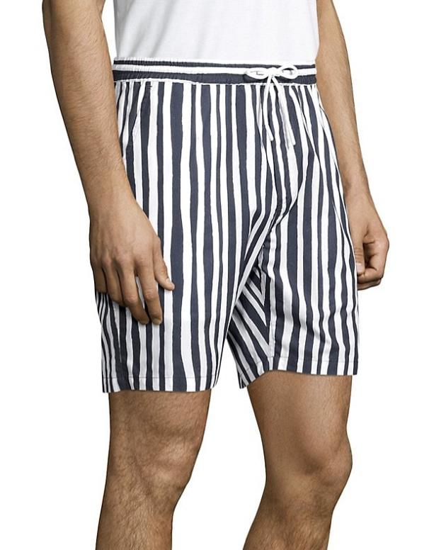 Wesc Men's Hampus Uneven Stripe Shorts Size S NEW $128 BLM8-1