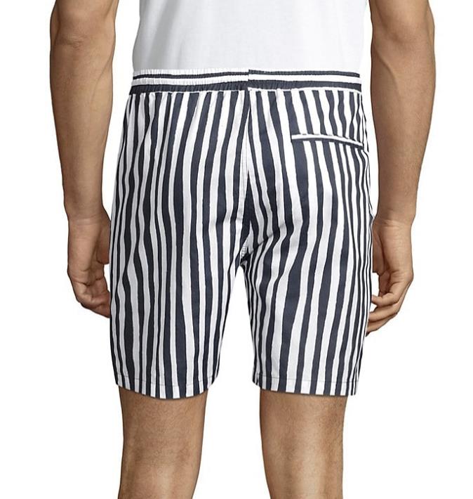 Wesc Men's Hampus Uneven Stripe Shorts Size S NEW $128 BLM8-1