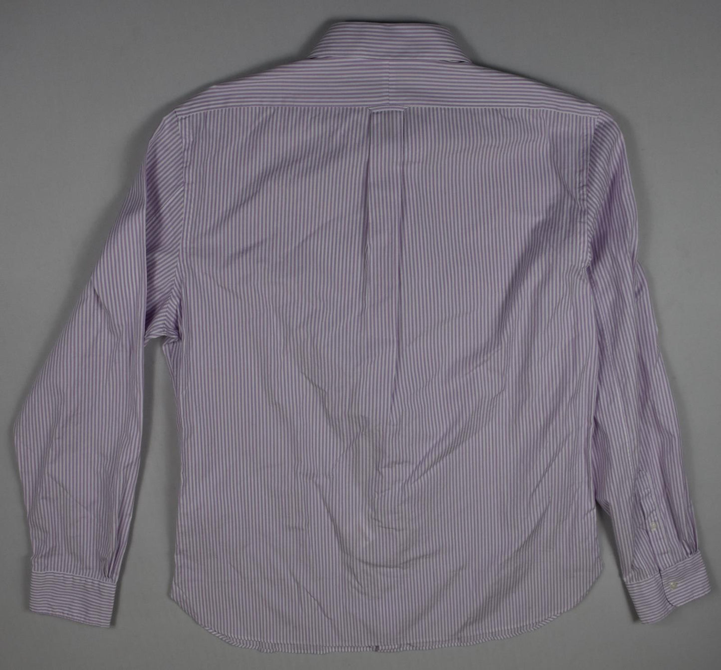 The Men's Store At Bloomingdale's Stripe Purple Shirt L New $98 BLM6-13