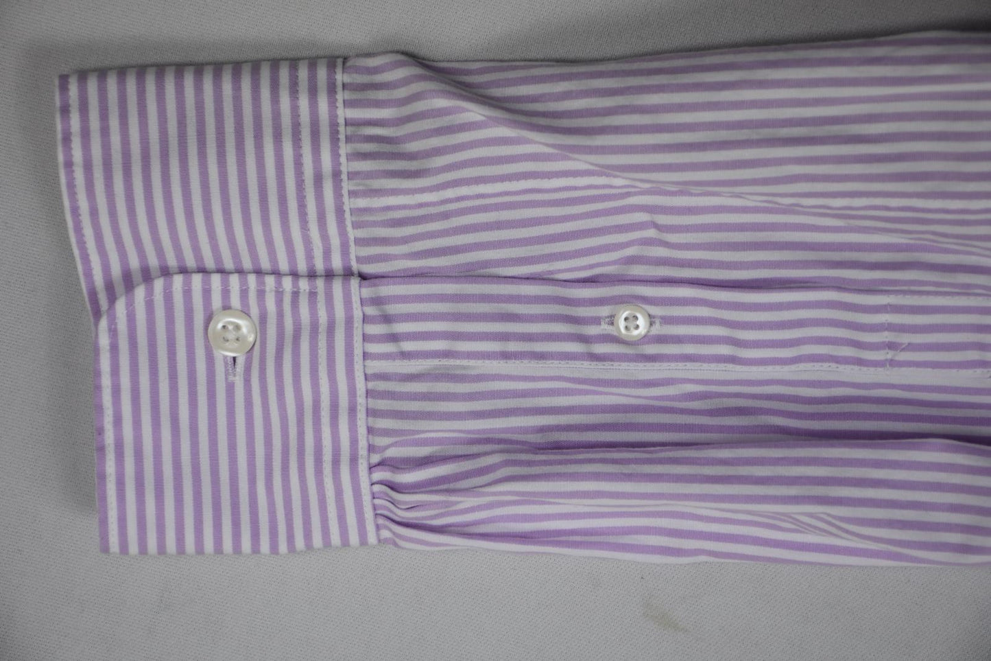 The Men's Store At Bloomingdale's Stripe Purple Shirt L New $98 BLM6-13