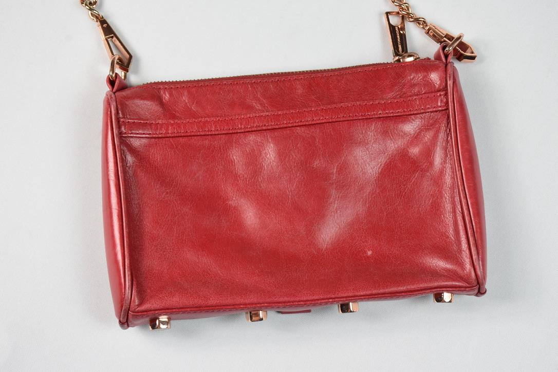 Rebecca Minkoff Red M.A.C. Crossbody Bag Pre-Owned $298 DBIN6