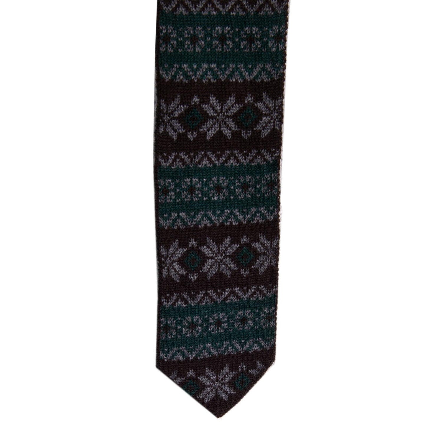 Luigi Borrelli Napoli Mens Wool Handmade Tie NEW $235 2.75" X 56" SKU33