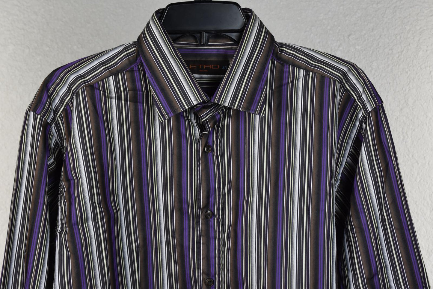 Etro Milano Mens Shirt Size 43 - XL MINT