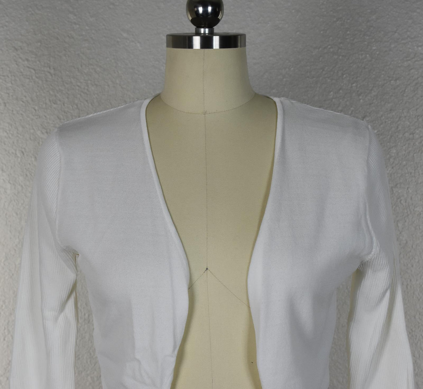 Sinequanone White Shirt open front Crop top Women's XS Mint