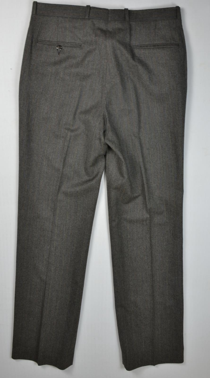 Givenchy Monsieur Men's Super Fleece Wool 2-BTN Flat Front Suit 38 L Mint