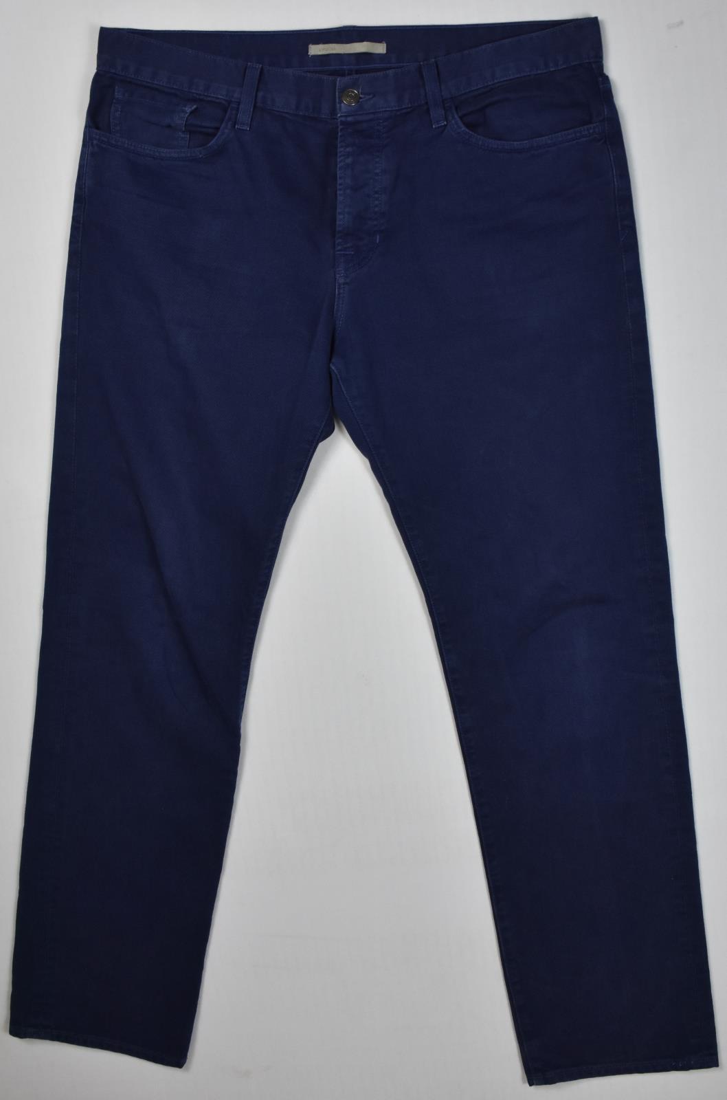 Vince Mens Blue Cotton 5 Pocket Button Fly Air Force Pants jeans Sz 36 mint $200