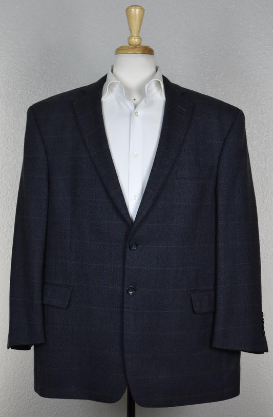 Botany 500 Mens Pure 100% Lambswool 2 Button Blazer Sport Coat Jacket 46 R New