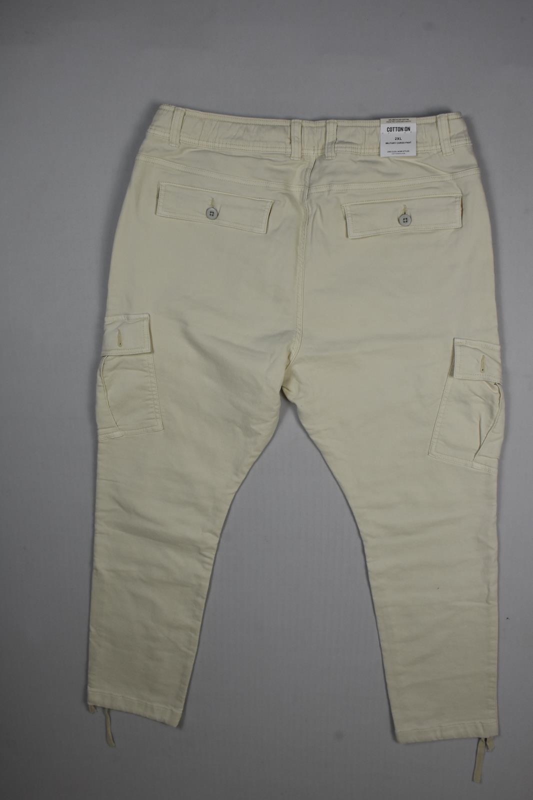 Military Cargo Men's Pants Cotton On Garments 2XL New $60